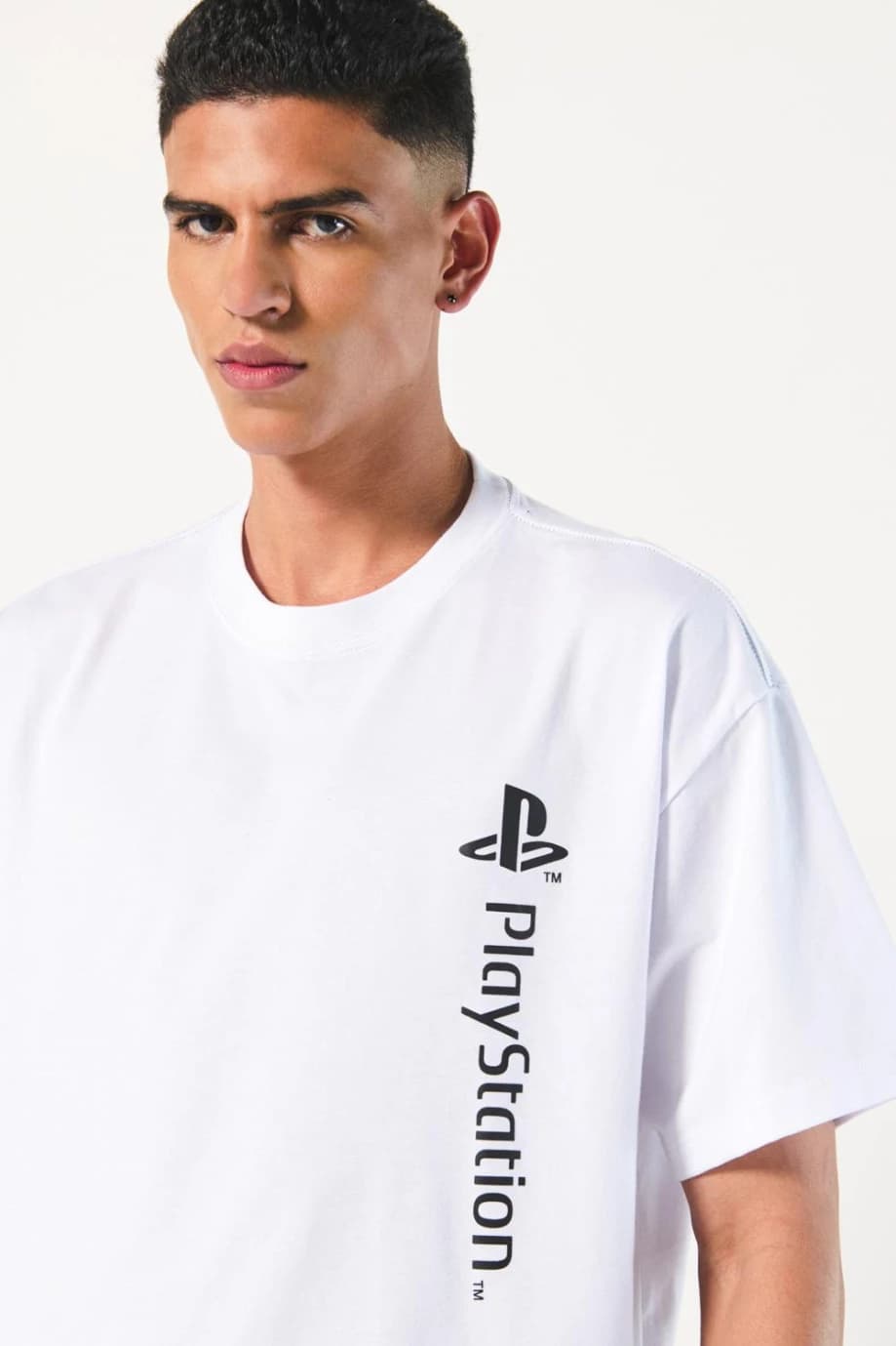 Camiseta básica de hombre sin estampar