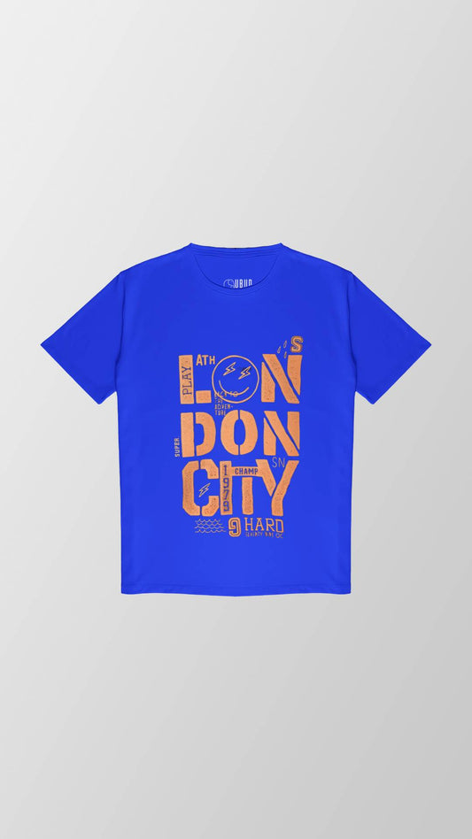 Camiseta básica de hombre estampada
